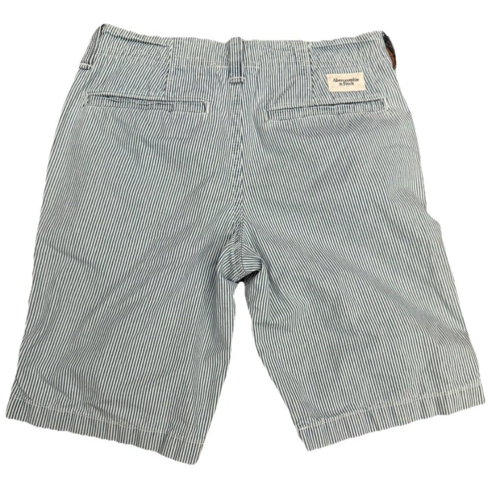 LOT 2 Pairs Abercrombie & Fitch New York Shorts SZ 28 Chino Streetwear Classic - Picture 3 of 7